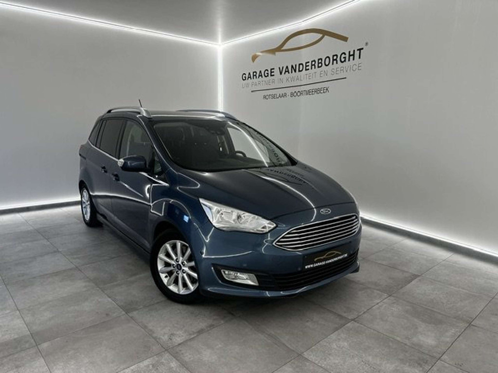 Ford Grand C-Max TITANIUM 1.5I 150PK BENZINE 7 ZITPLAATSEN